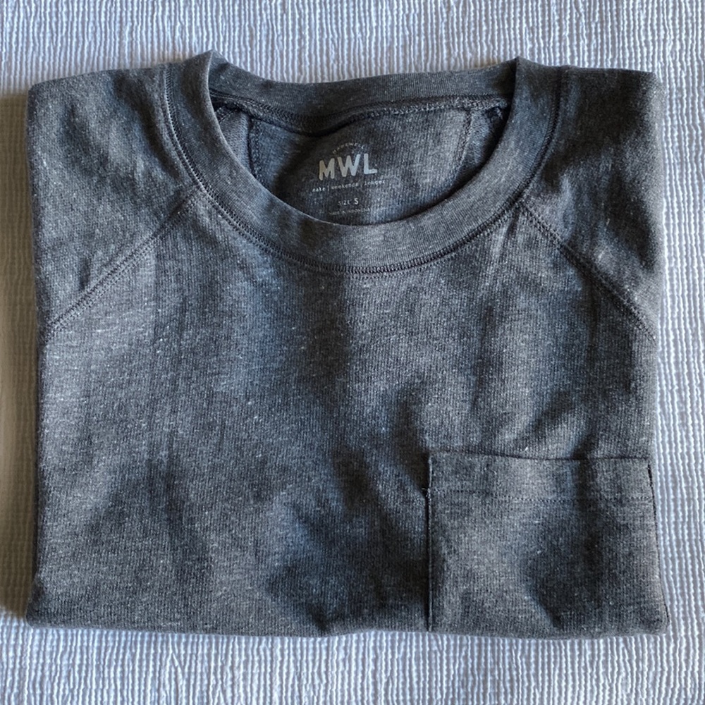 Madewell boxy s/s top size small